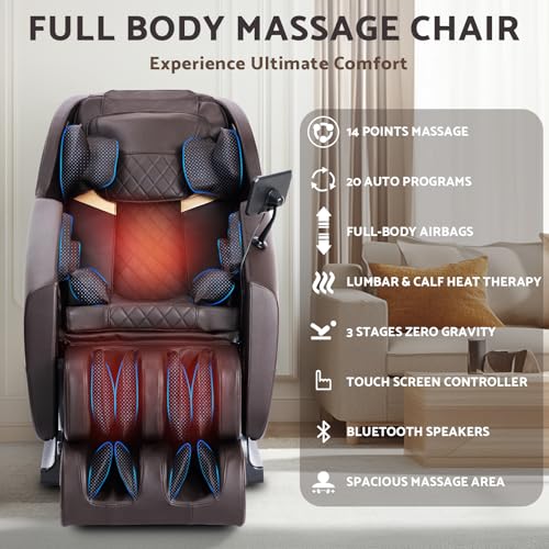 Zero Gravity Full Body Massage Chair with 14 Massage Points L232028