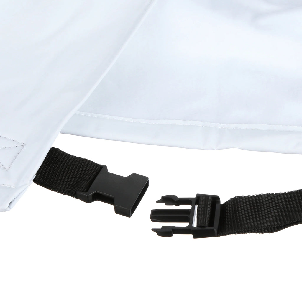 Vinyl Arctic White 29" Single Axle Tire Covers W605640