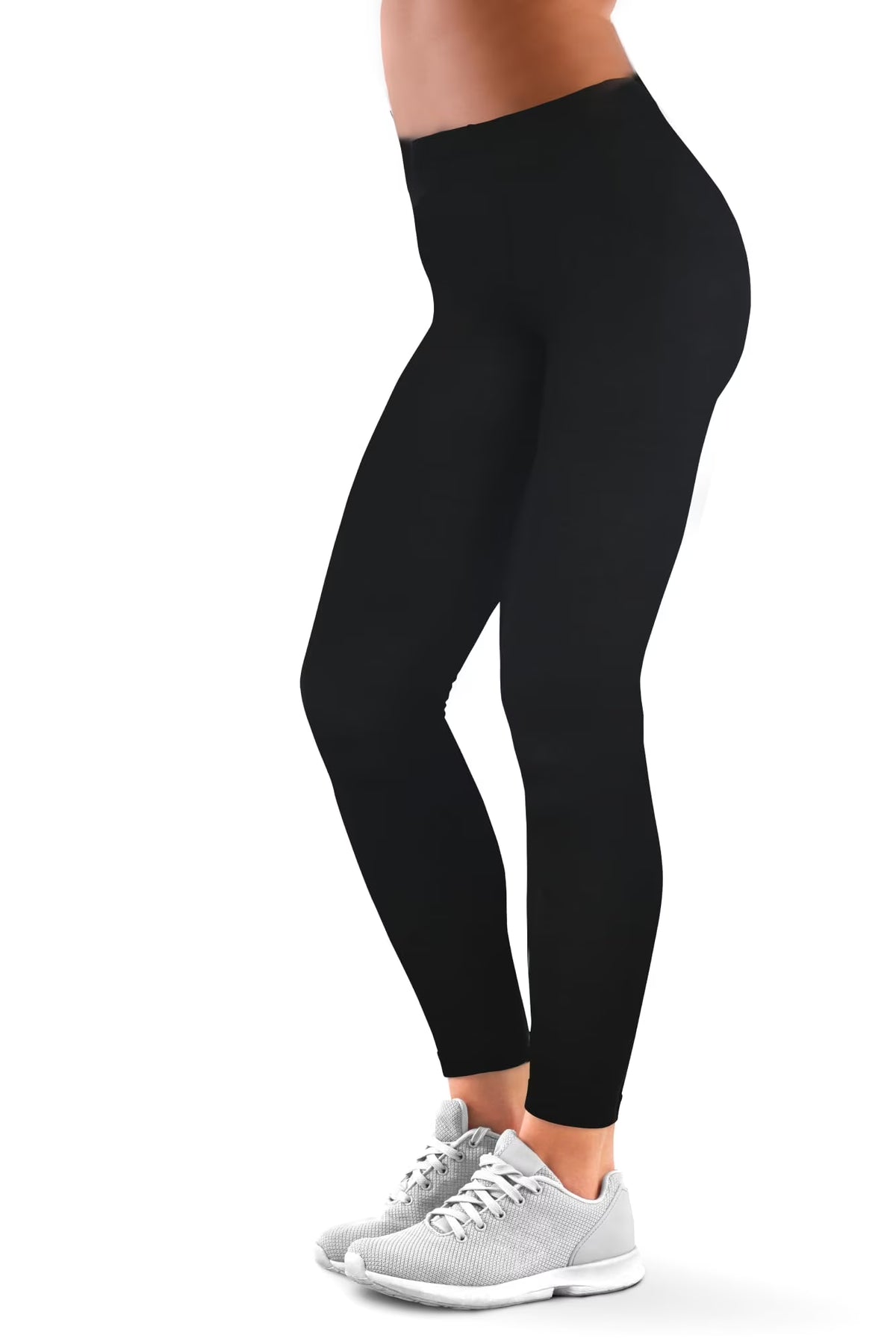 Soft Cotton Casual Leggings Plus Size Z14156