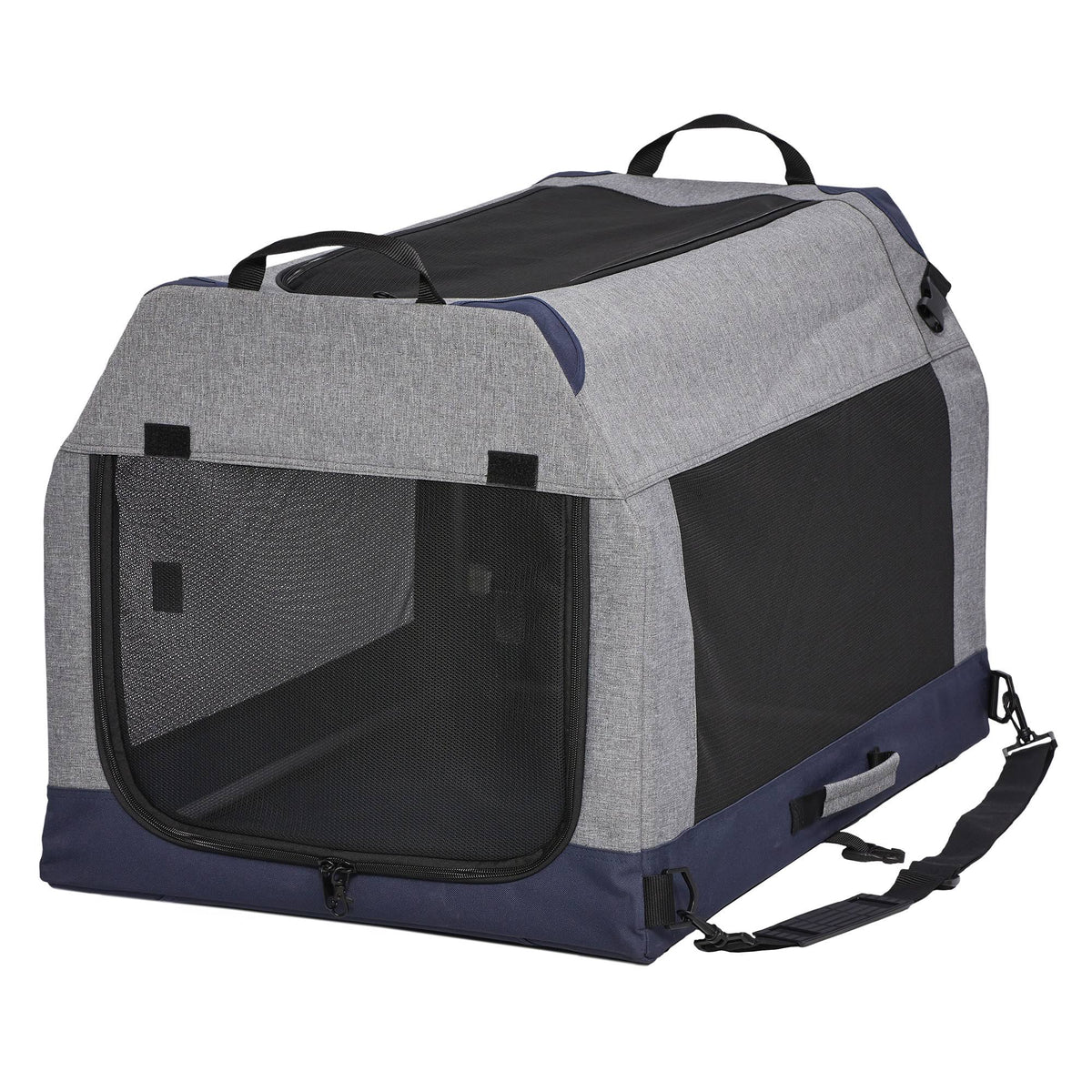 Gray Medium Dog Tent Crate S776