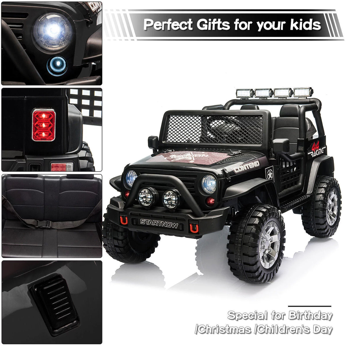 12V Electric 2 Seats Off-road Ride on Truck G135