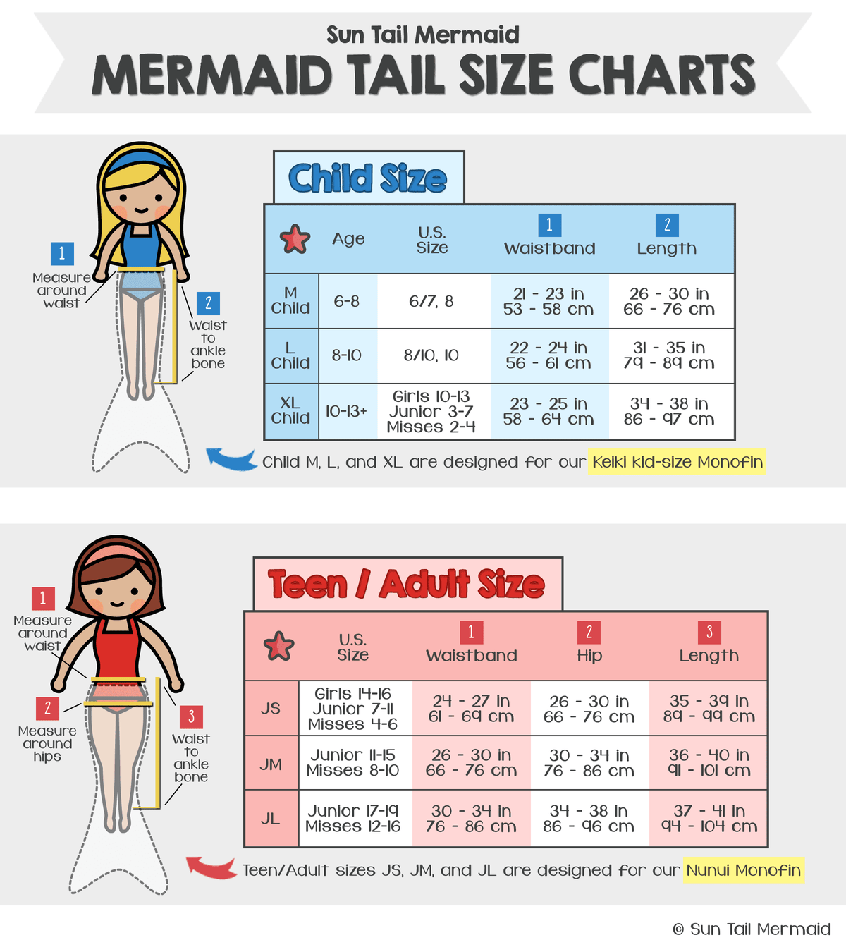 Mermaid Tail Skin Teen Adult Size Junior Medium O671053