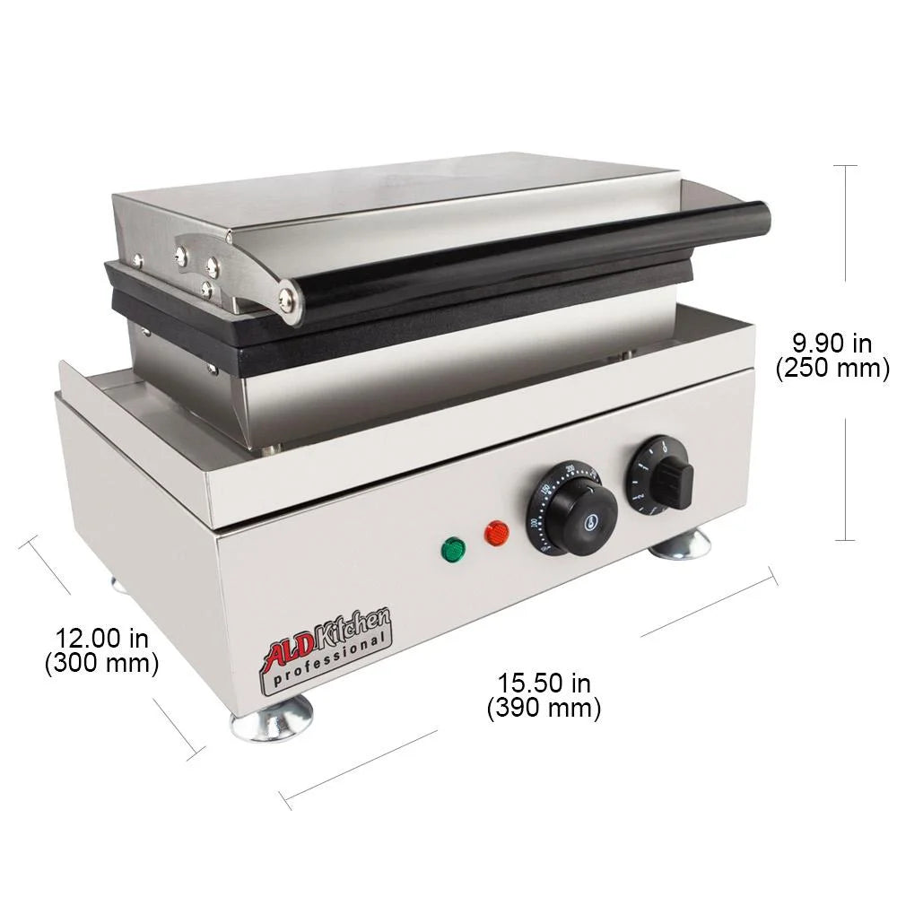 6 Small Fish Waffle Maker Stainless Steel Electric T4008