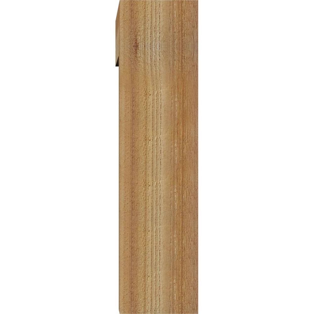 Rough Sawn Bracket with Offset Brace, Western Red Cedar J229954