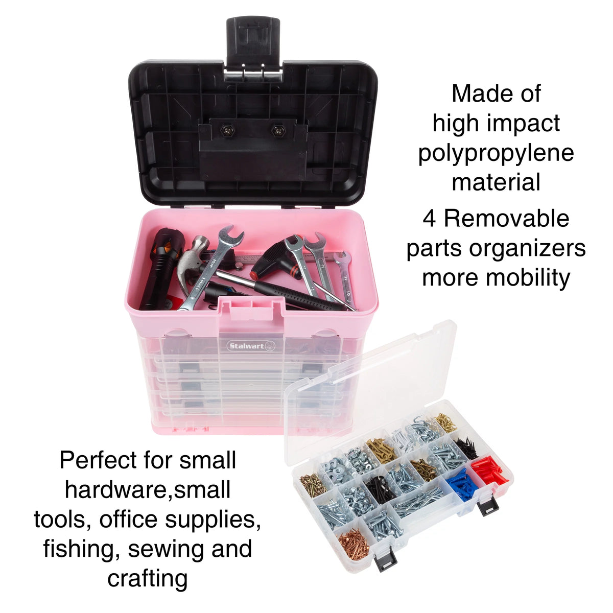 Green 4 Drawer Storage and Tool Box B2492