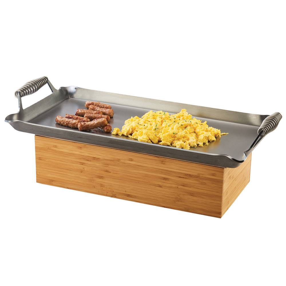 Bamboo Chafer with Wire Grill E24016