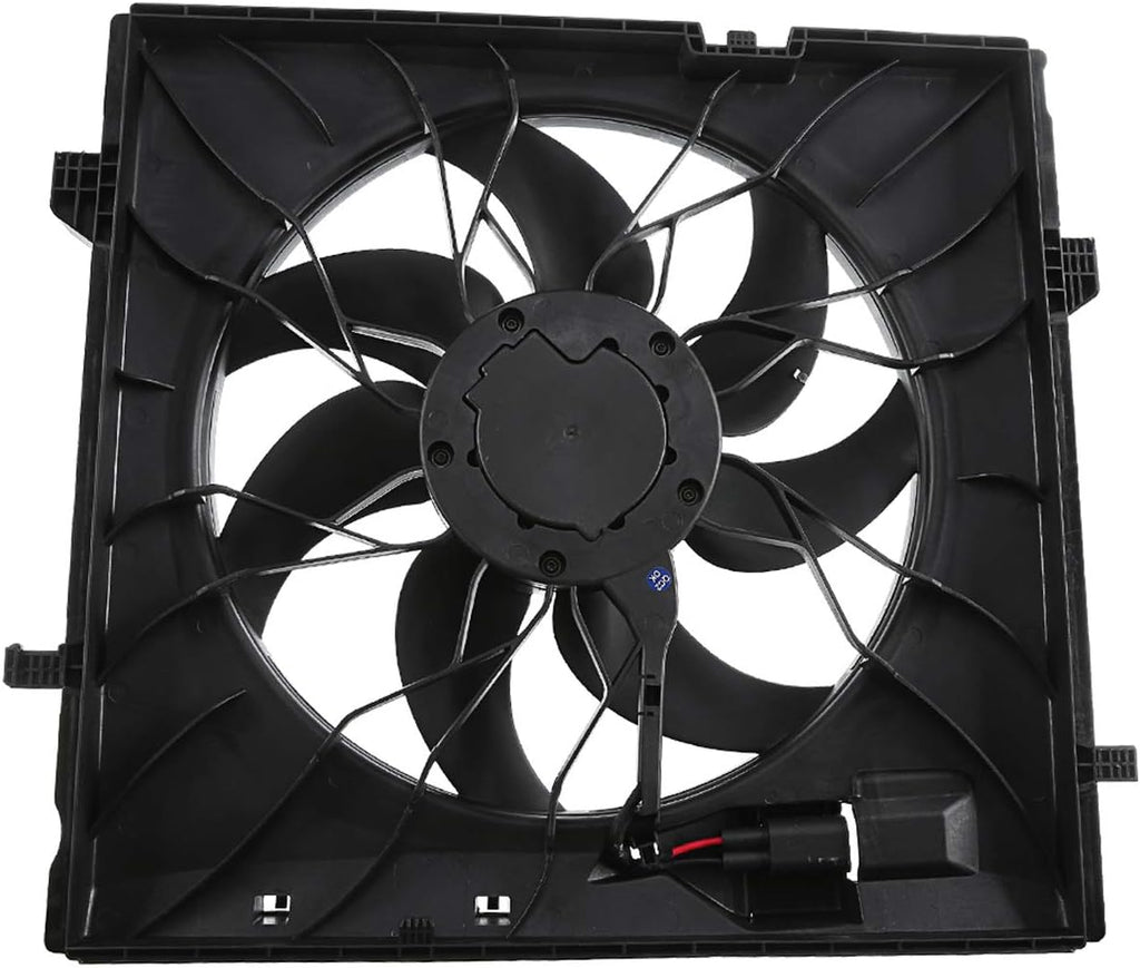 Radiator Cooling Fan Assembly for Mercedes-Benz GL350 GLE350 ML250 ML400 2012-2019 3.0L 3.5L R327