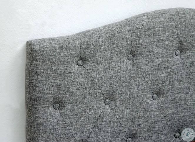 Gray Twin Size Headboard W761