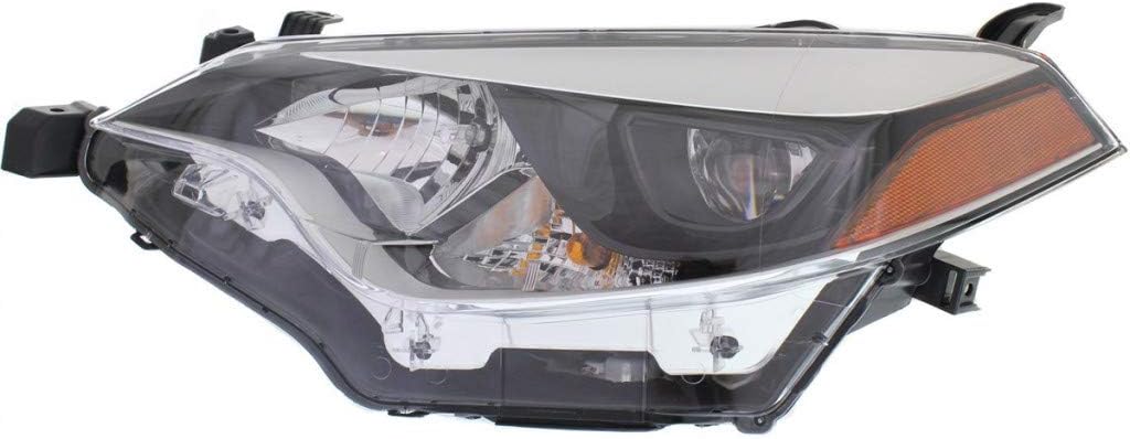 Driver Side Headlight for Toyota Corolla 2014 2015 2016 P662721
