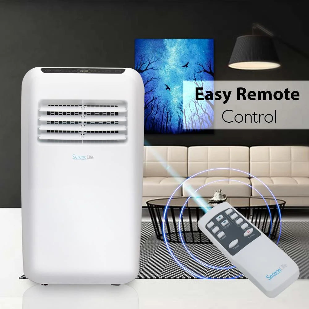 8,000 BTU Portable Air Conditioner with Dehumidifier and Fan Modes X8306