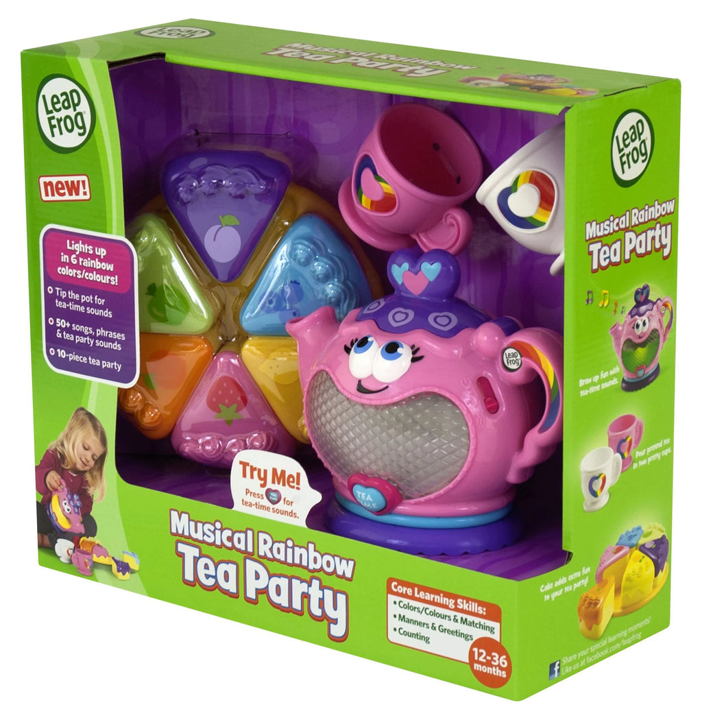 Musical Rainbow Tea Party E644