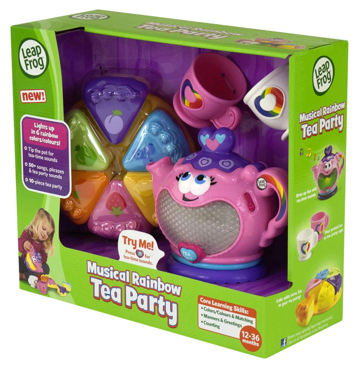 Musical Rainbow Tea Party E644