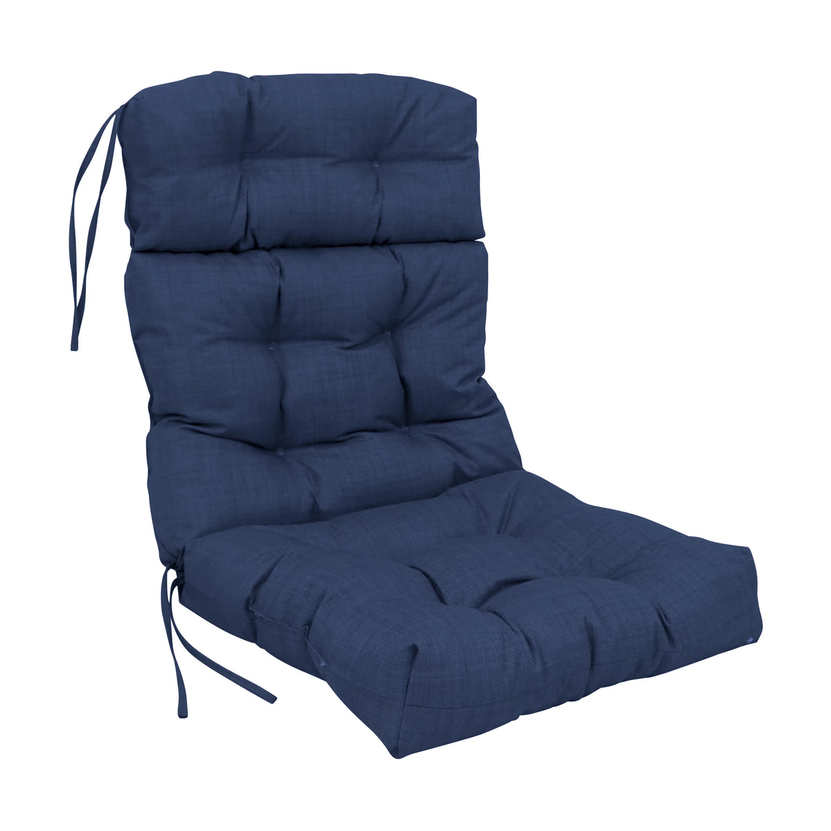 22-inch by 45-inch Spun Polyester Outdoor Tufted Chair Cushion Q3565
