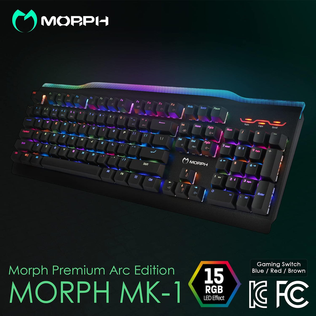 USB Wired RGB Mechanical Gaming Keyboard Q29016