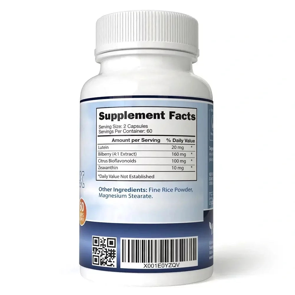 120 Capsules Eye Vitamins with Lutein & Bilberry V69761