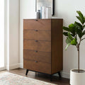 Walnut Wood Chest G955