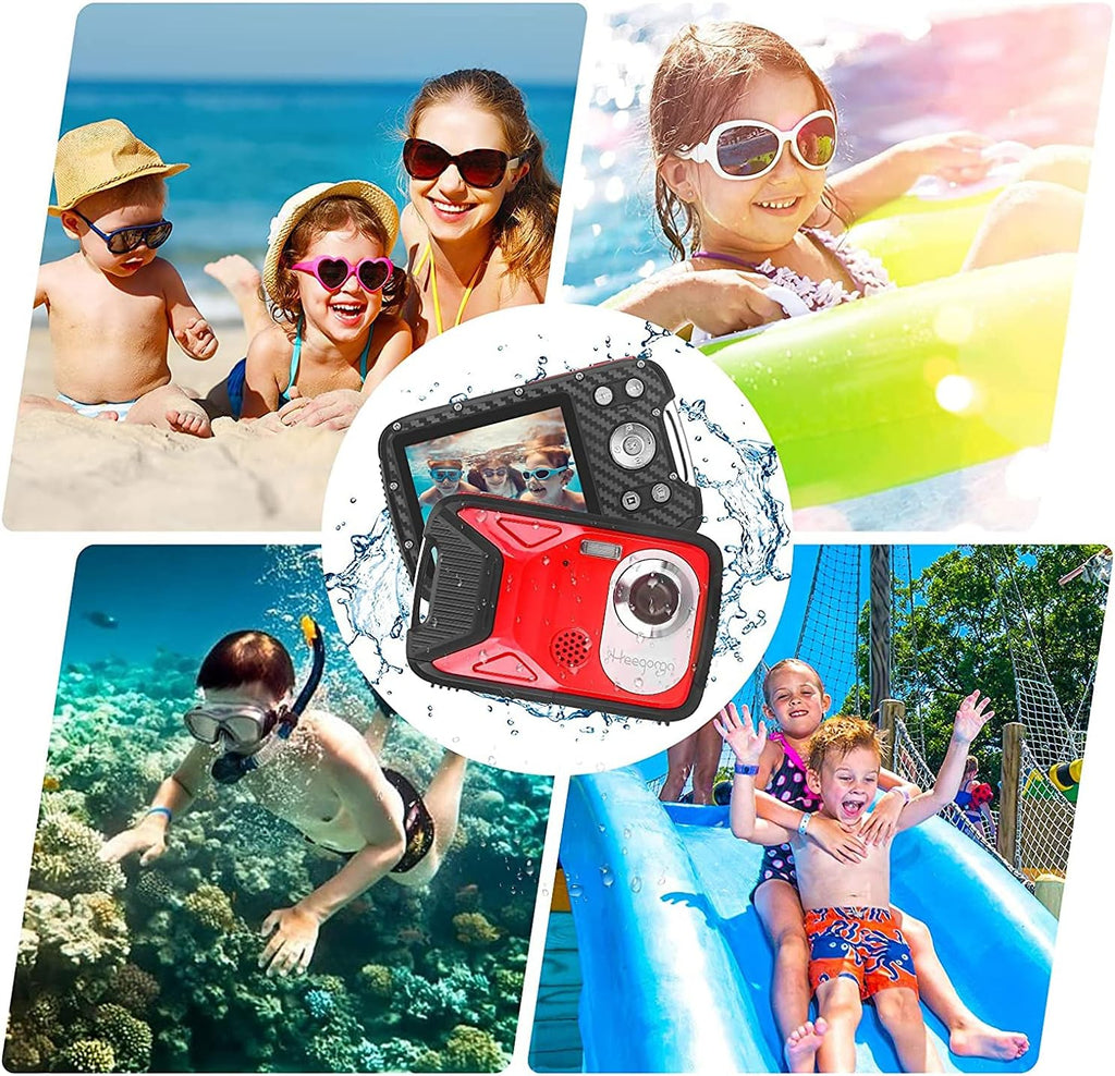 Blue 16MP 1080P Waterproof Digital Camera B662670