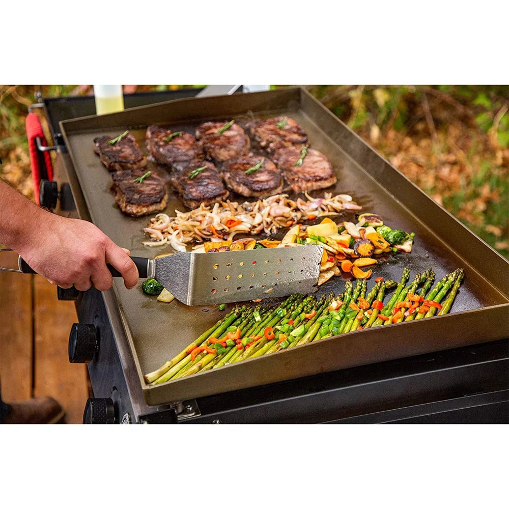 5-burner Propane Griddle, 62,000 BTU, 753 sq. in. Surface with 4-burner Griddle Cover P76195