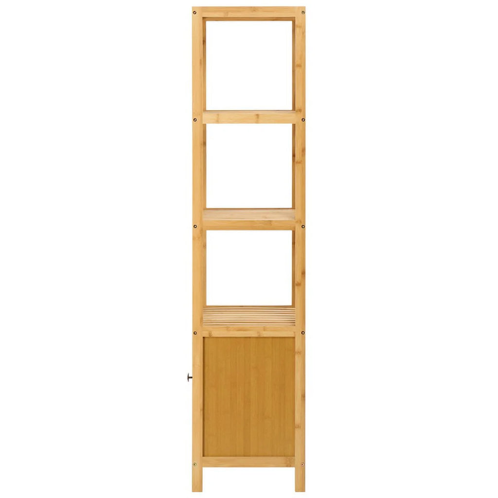Bamboo 5 Tier Bathroom Storage Shelf M165