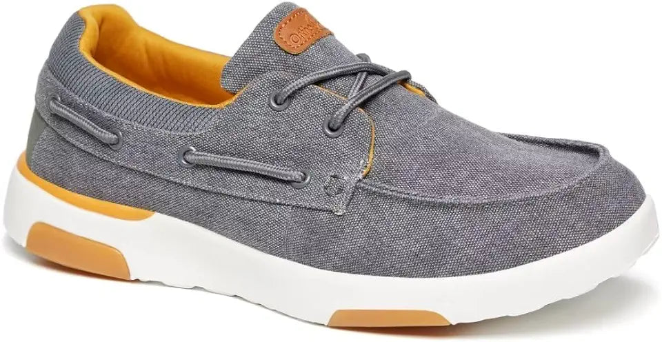Men's Orthopedic Slip-On Loafers Canvas Arch Support V1872