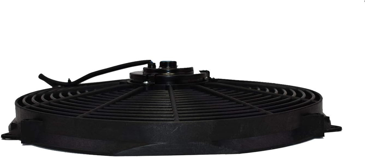 16inch 12V 3000 CFM Reversible Radiator Electric Cooling Fan with Mounting Kit Pack of 2 X460