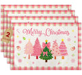 Christmas Placemats Set of 4 Buffalo Plaid N80048