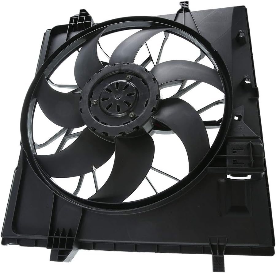 Radiator Cooling Fan Assembly for Mercedes-Benz GL350 GLE350 ML250 ML400 2012-2019 3.0L 3.5L R327