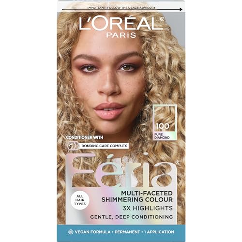 Pack of 1 Light Beige Blonde Permanent Hair Color Q267636