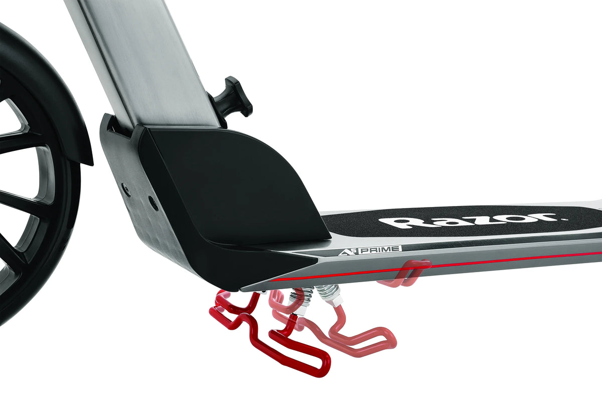 Folding Kick Scooter with 8" Wheels, Anodized Aluminum A421