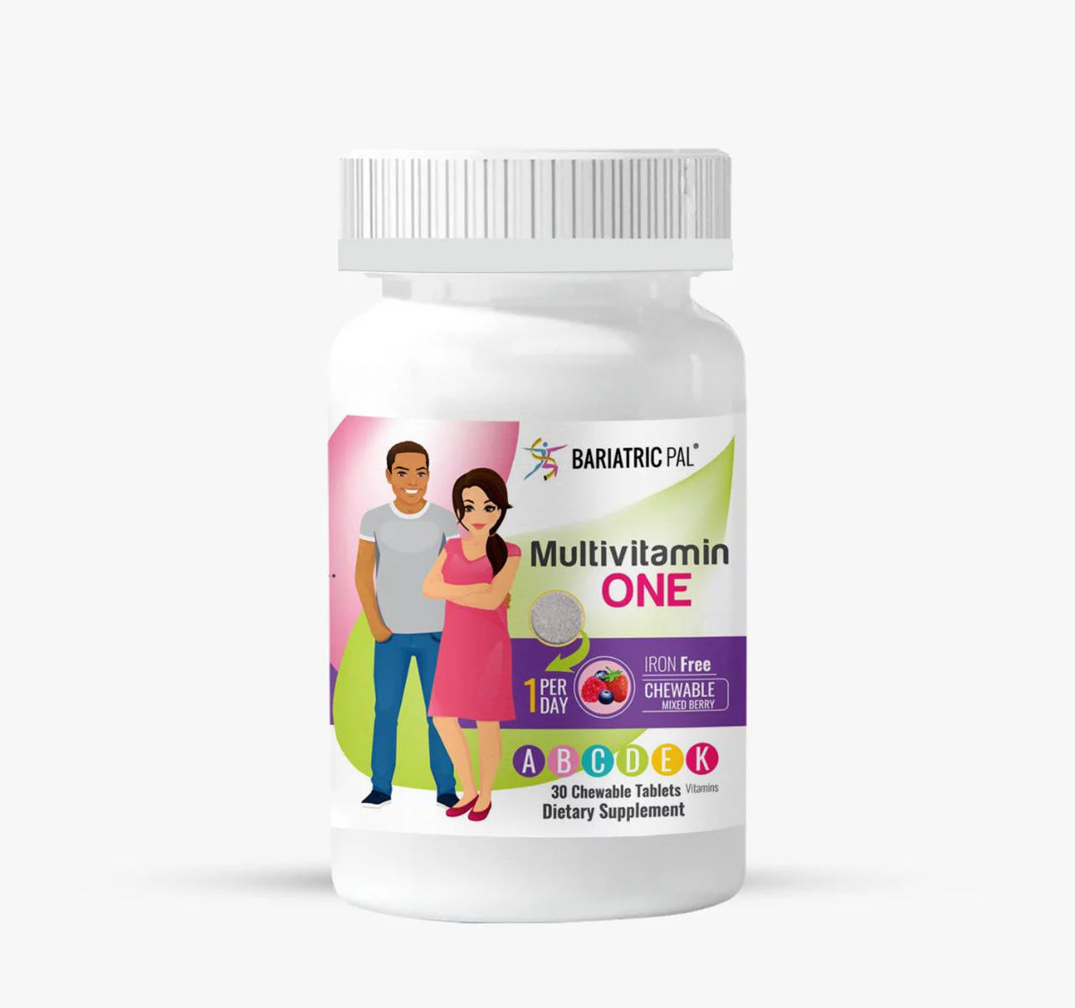 Bariatric Multivitamin & Calcium Citrate Chewable Tablets 30-Day Supply U164