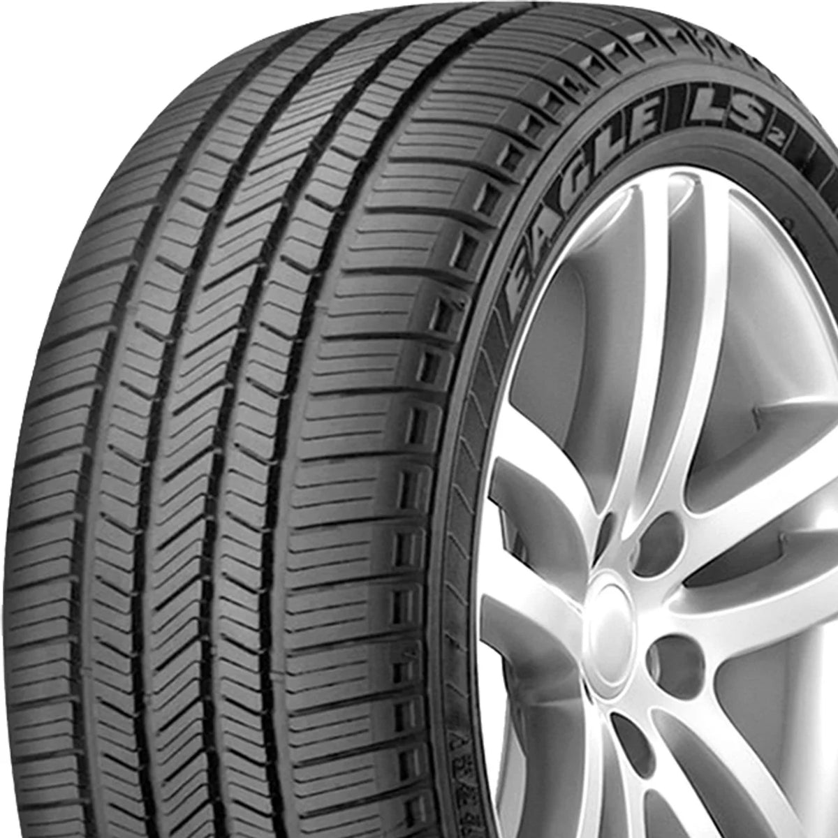 2 New Goodyear EAGLE LS2 ROF All-Season Tires - 245/50R18 100W L408