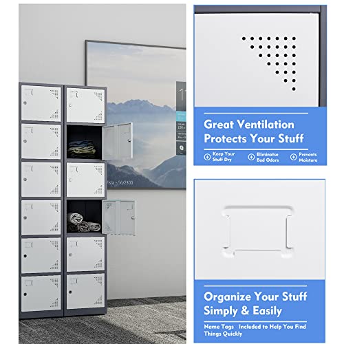 Metal 5 Door Steel Storage Locker D9155
