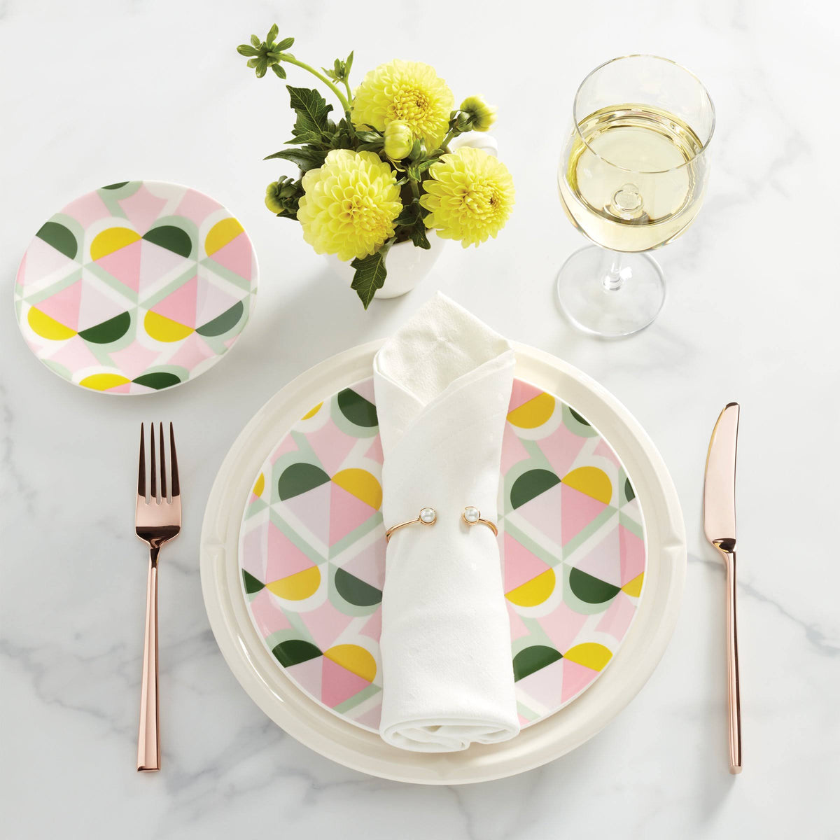 Platinum 4-Piece Place Setting D860670