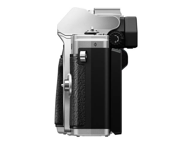 Silver Mirrorless Digital Camera with 14-42mm Lens O348