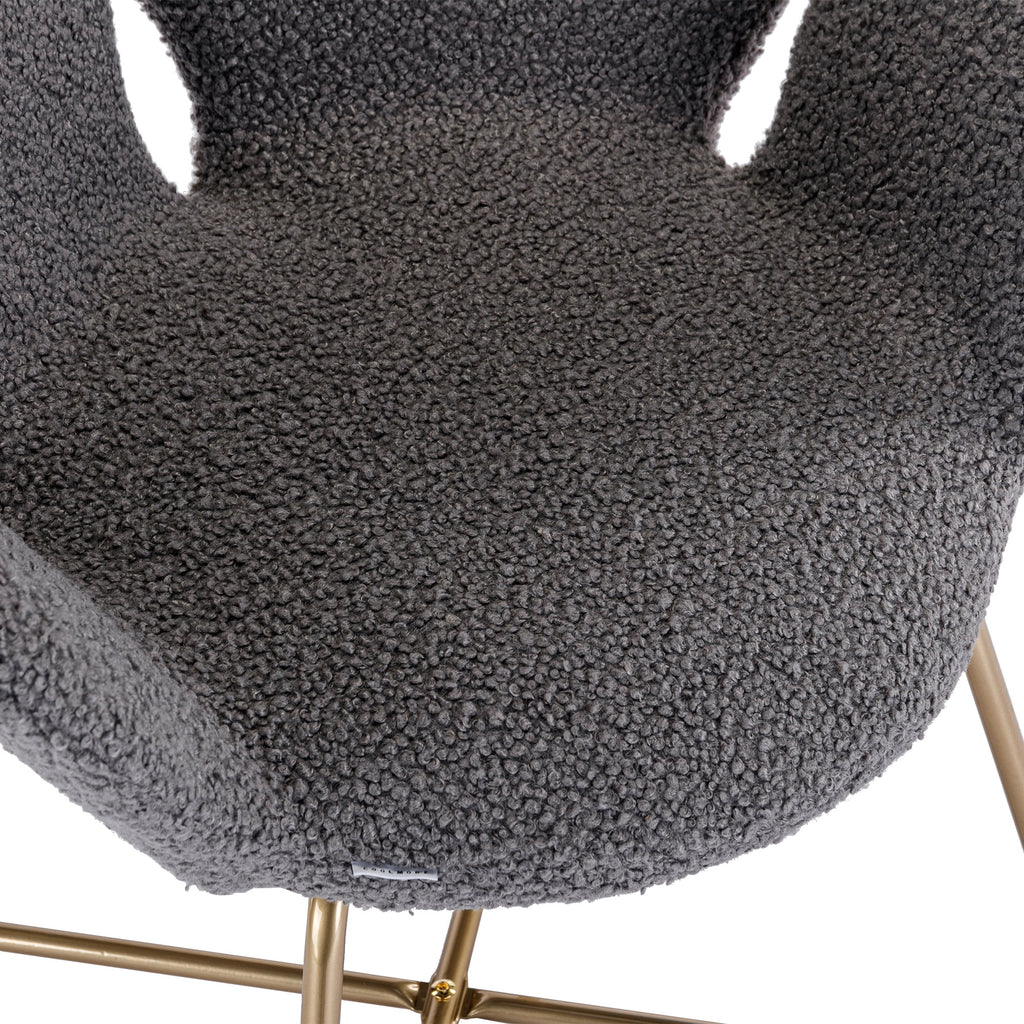 Velvet Accent Chair with Metal Legs, 2PC/SET A8796