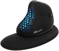 Wireless Ergonomic Vertical Mouse with OLED Screen, 7200DPI, Pack of 2 N85239