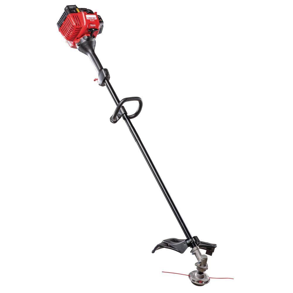 25 CC Gas 2-Cycle Straight Shaft Trimmer with Fixed Line Trimmer Head W438