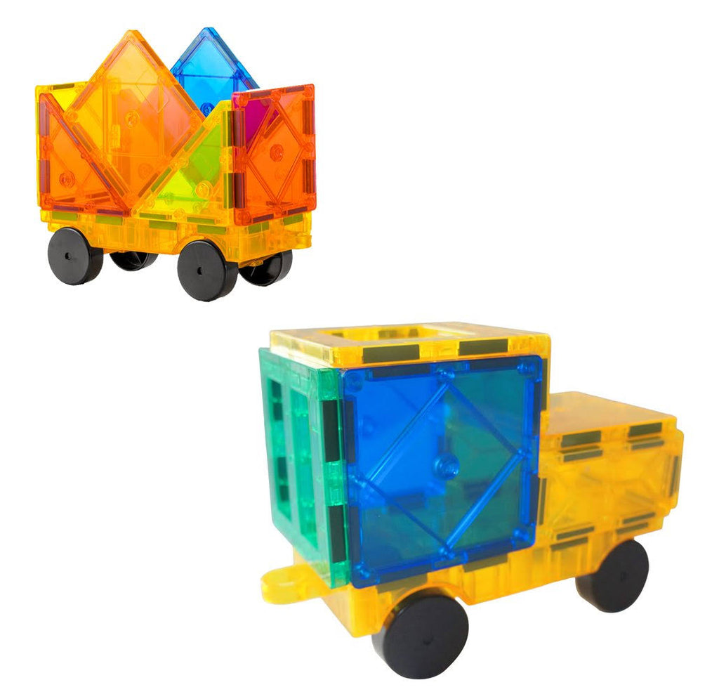 120-Piece Magnetic Tiles Set with Carrying Bag N2119