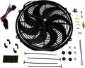 16inch 12V 3000 CFM Reversible Radiator Electric Cooling Fan with Mounting Kit Pack of 2 X460
