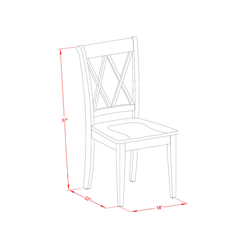 3PC Round Table and 2 Chairs A176398