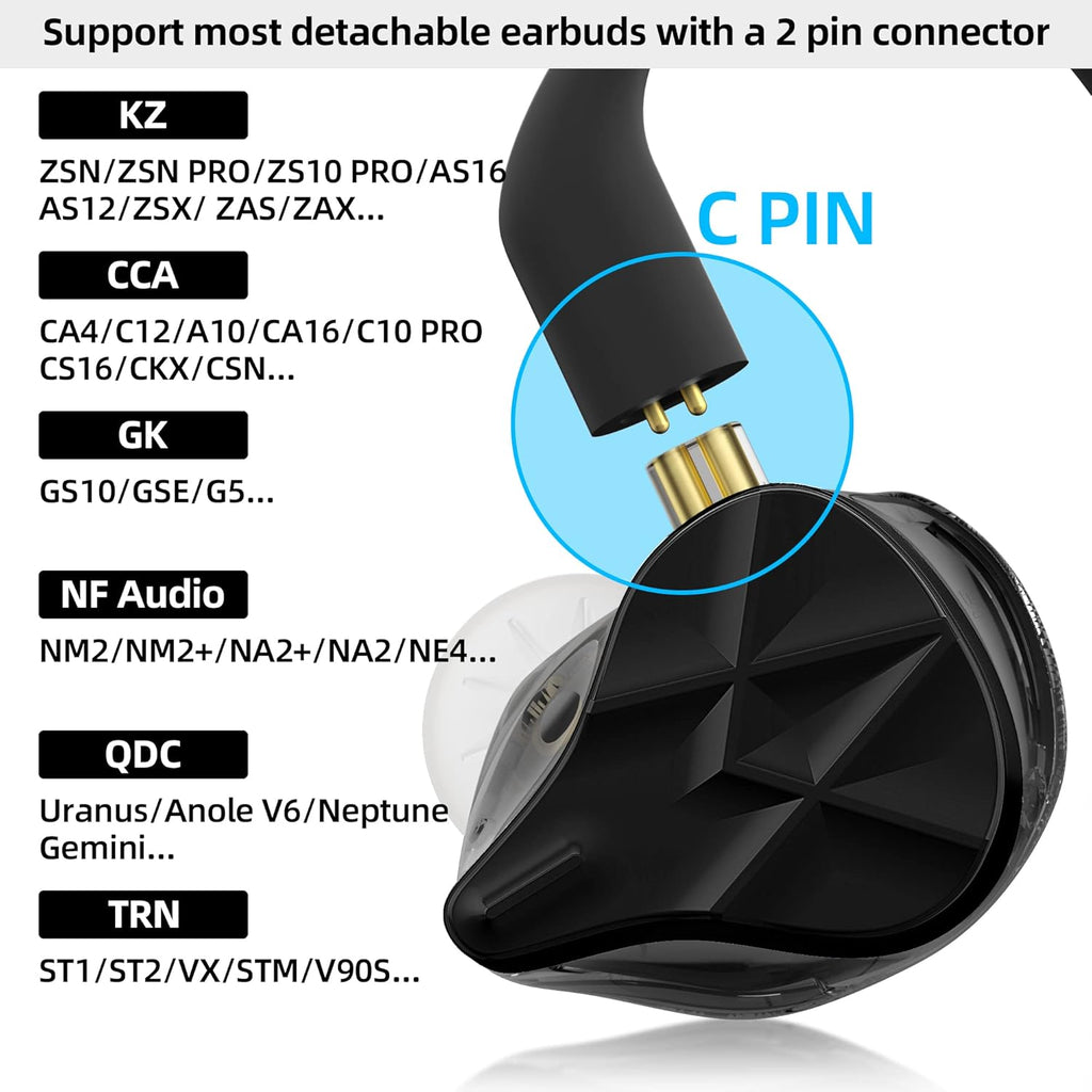 Wireless Adapter Cable Bluetooth 5.2 Ear Hook B762805