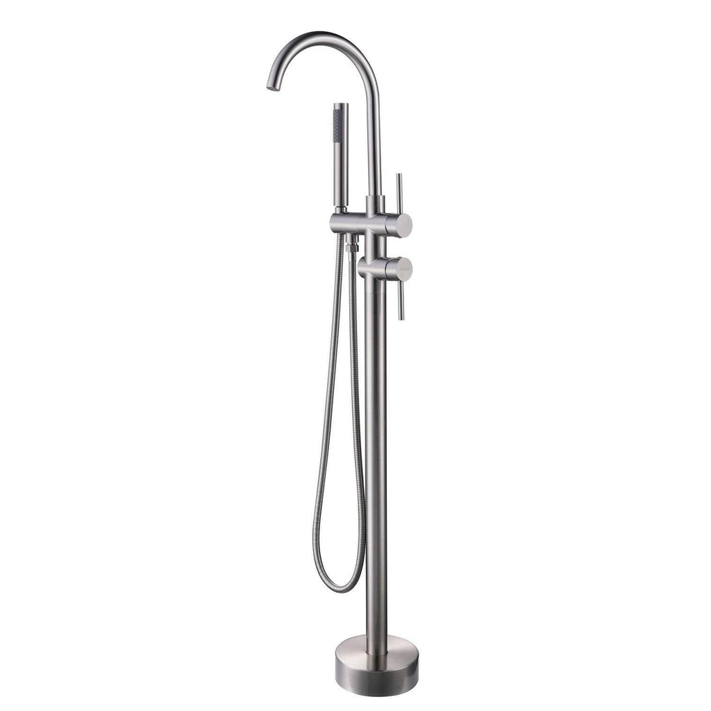 Bronze Floor Mounted Tub Filler A6046