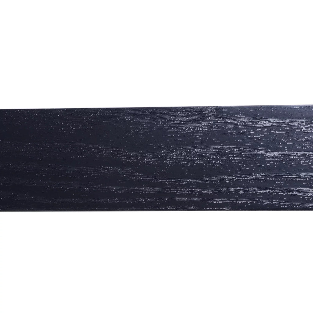 Black L-Shaped Computer Desk with Display Shelves W801120