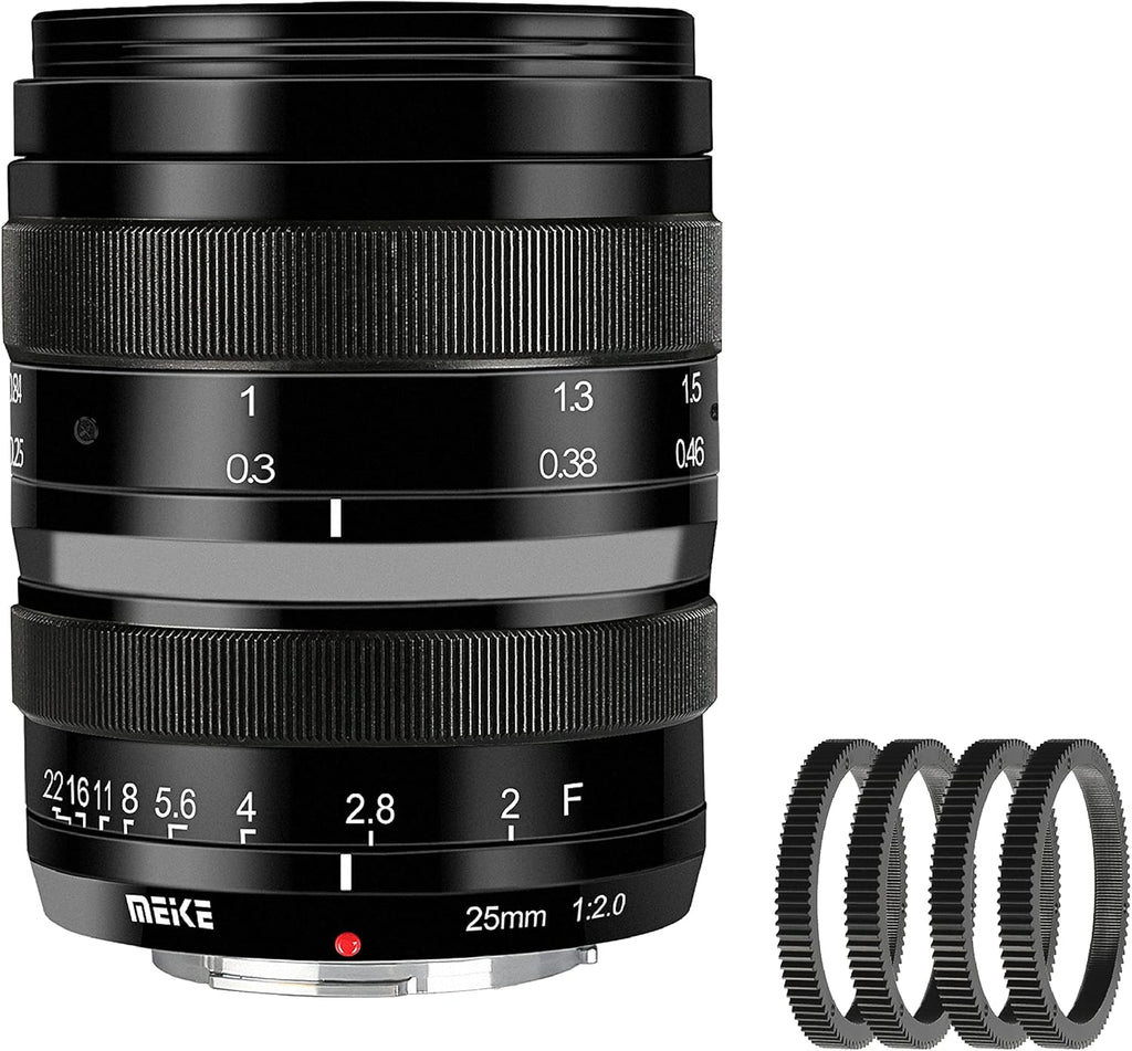 25mm F2.0 M43 Wide Angle Manual Lens for MFT Mount Mirrorless Cameras P28948