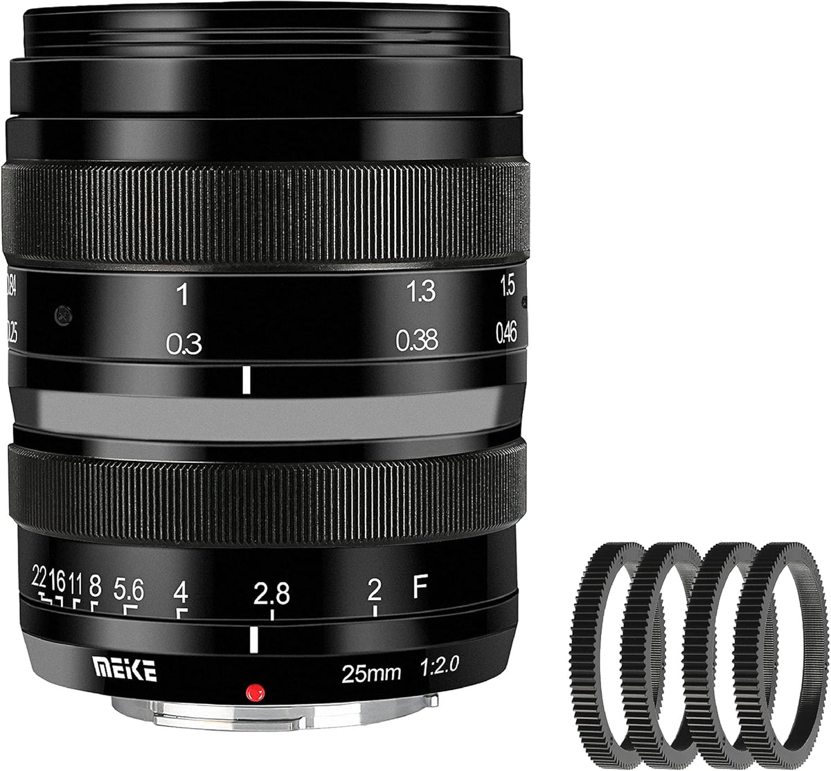 25mm F2.0 M43 Wide Angle Manual Lens for MFT Mount Mirrorless Cameras P28948