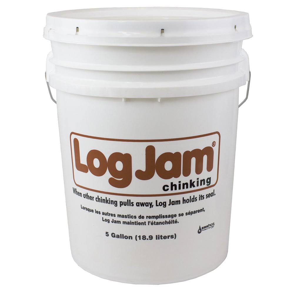 Gray 5 Gal Log Chinking I4224
