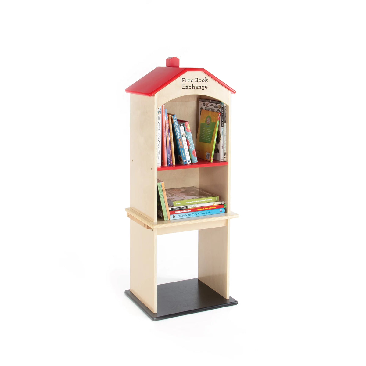 3-Shelf Wooden Bookcase W2479