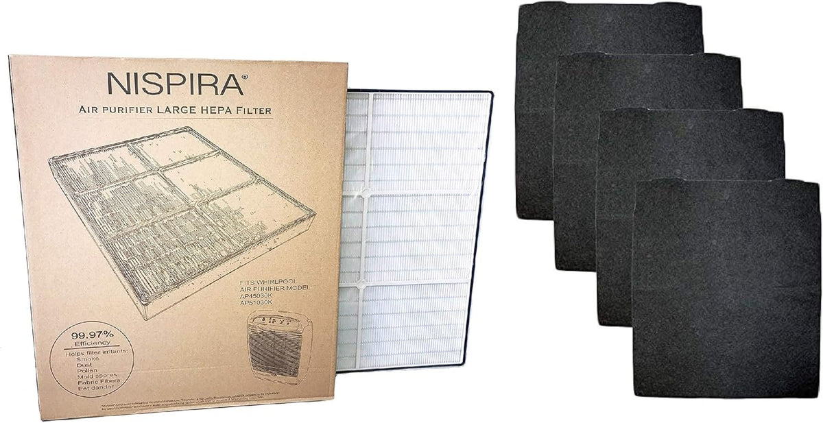 2 Packs True HEPA Carbon Pre Filter Set J996576