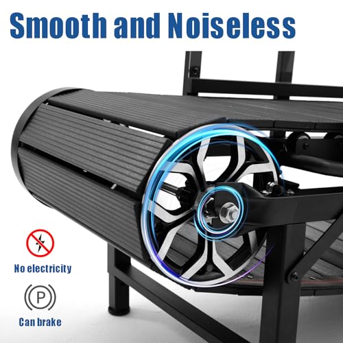 Non-Electric Dog Treadmill with Step Counter, Adjustable Incline & Brake U7376