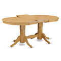 5 Pc Dining Room Set for 4 with Oak Leg and Linen Fabric Y788